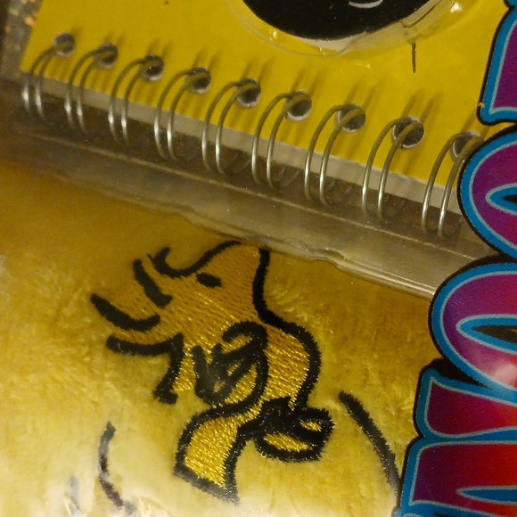 Snoopy X Justice clear travel bag backpack with neck pillow, pen, paper - Picture 7 of 13